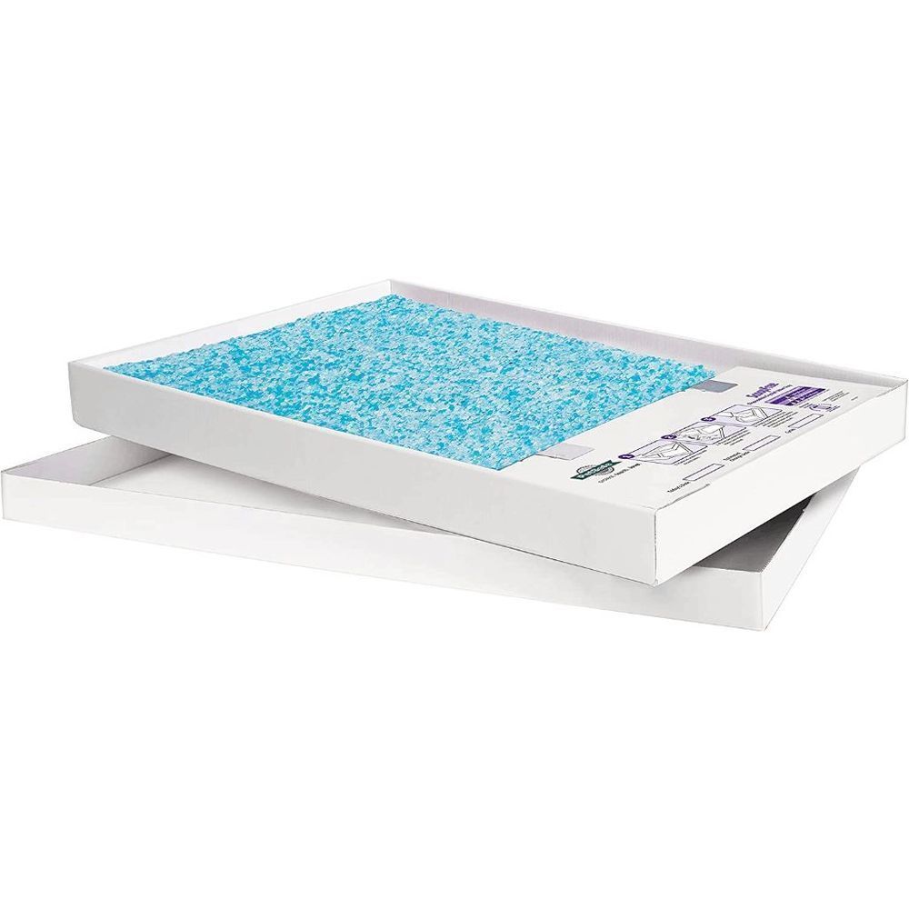 Keep your cat's litter box clean&fresh w/ ScoopFree Premium Blue Crystals.